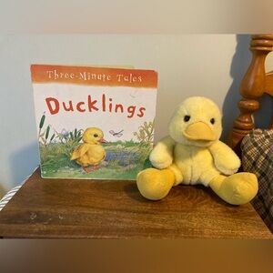 Baby Book & Plush Duck Bundle